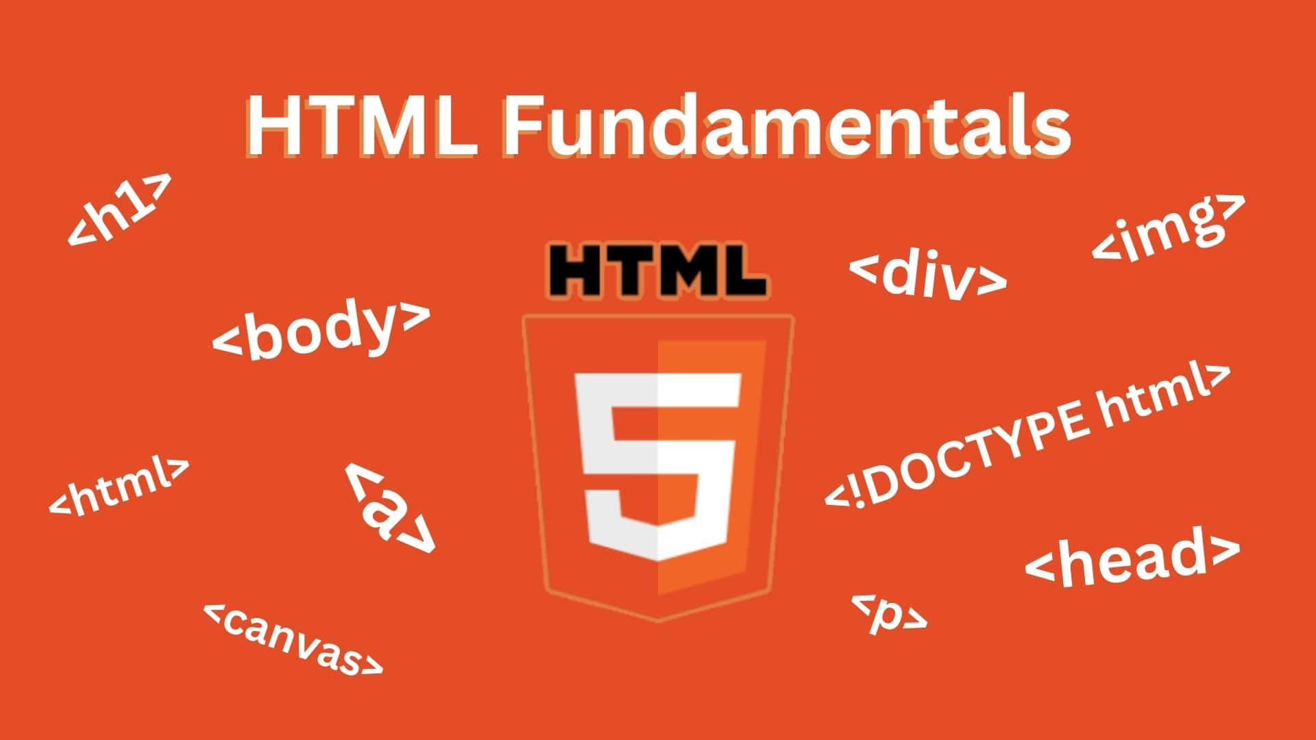 HTML Course – The Fundamentals