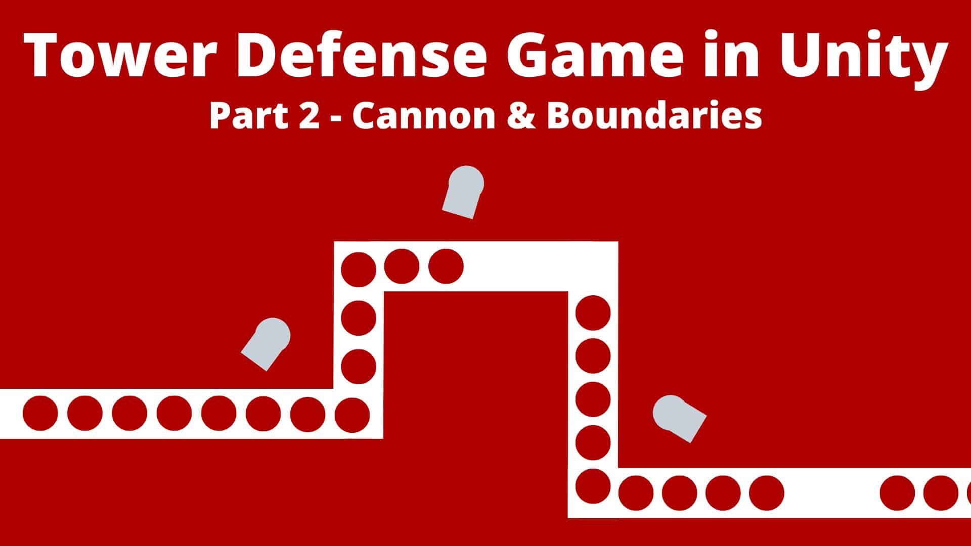 Tower Defense in Unity - Part 2 - Cannon and Boundaries
