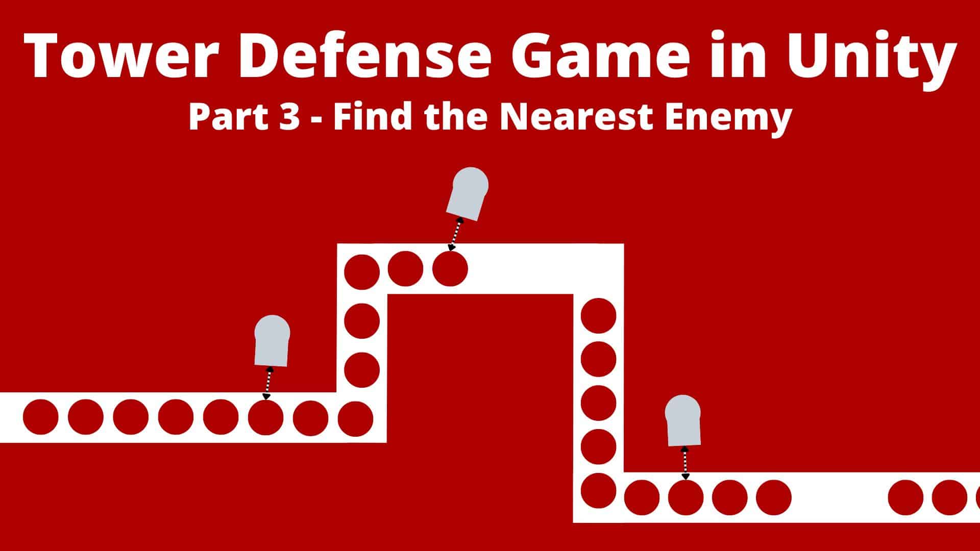 Tower Defense in Unity - Part 3 - Find the Nearest Game Object (Enemy)